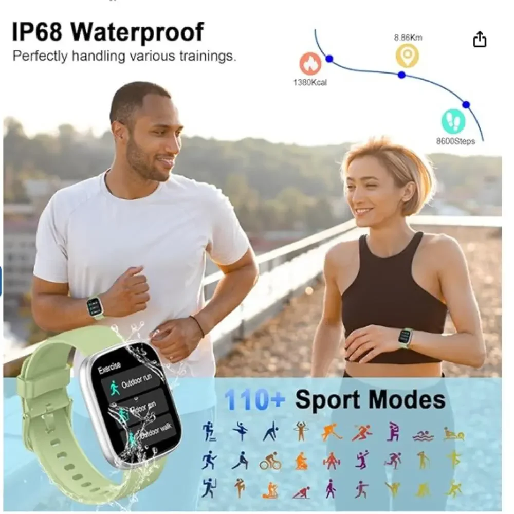 Smart Watch (Answer/Make Call), 1.91